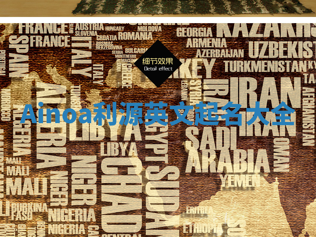 Ainoa利源英文起名大全