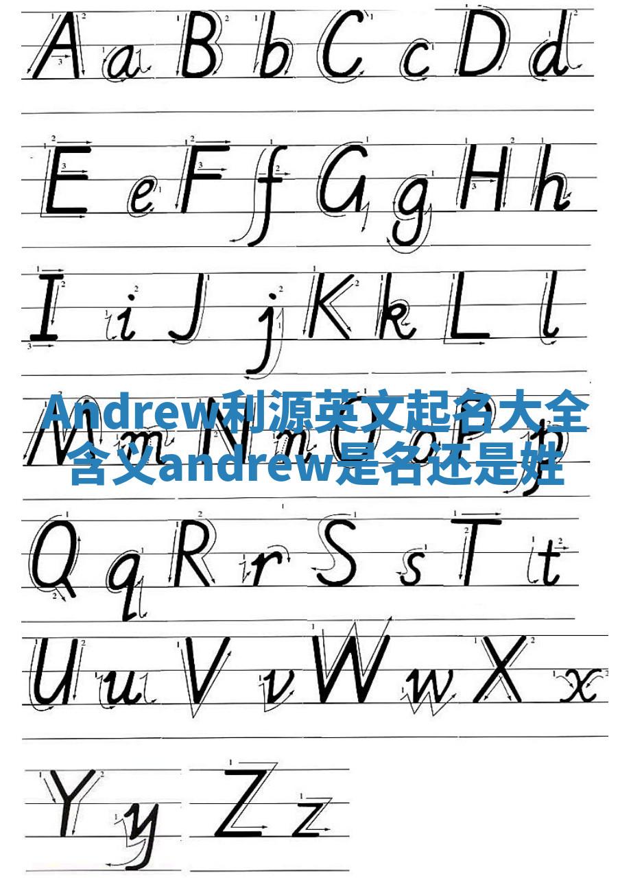 Andrew利源英文起名大全含义 andrew是名还是姓