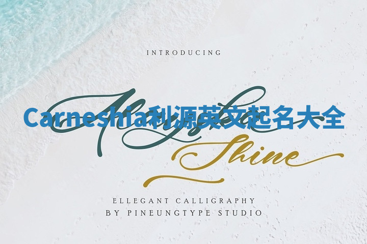 Carneshia利源英文起名大全 Carneshia利源英文起名大全