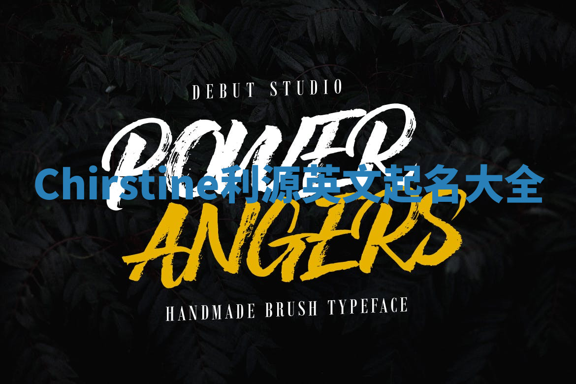 Chirstine利源英文起名大全 Chirstine利源英文起名大全