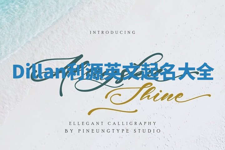 Dillan利源英文起名大全 Dillan利源英文起名大全