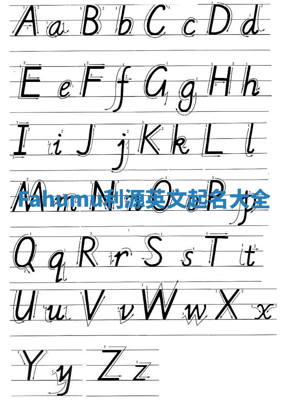 Fahumu利源英文起名大全 Fahumu利源英文起名大全