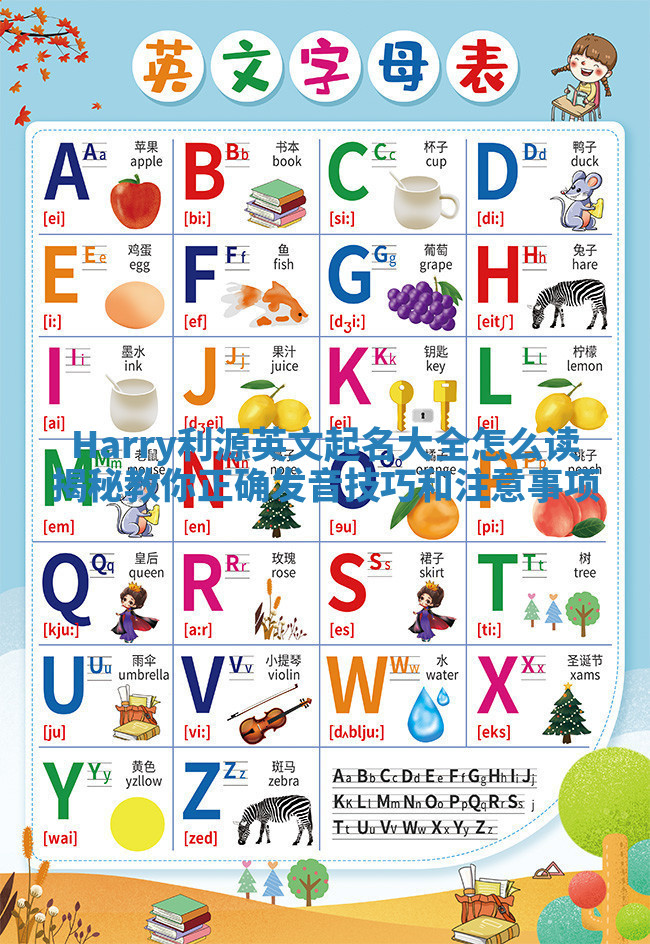 Harry利源英文起名大全怎么读揭秘 教你正确发音技巧和注意事项
