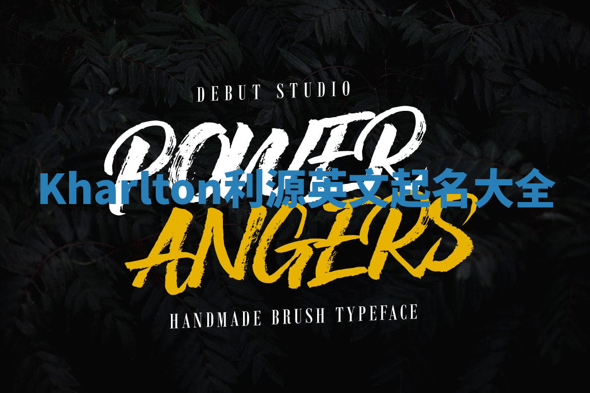 Kharlton利源英文起名大全 Kharlton利源英文起名大全