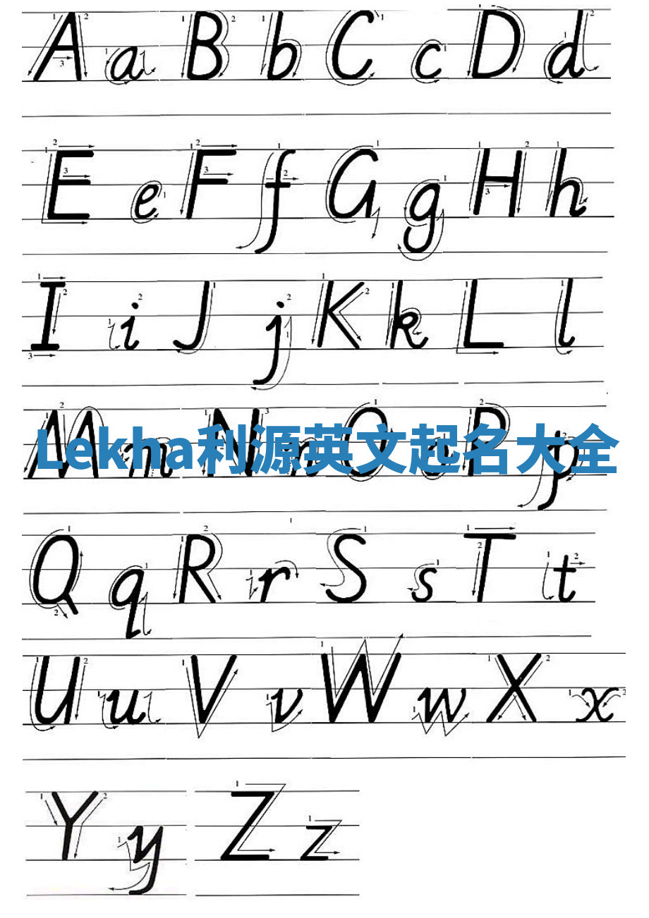 Lekha利源英文起名大全