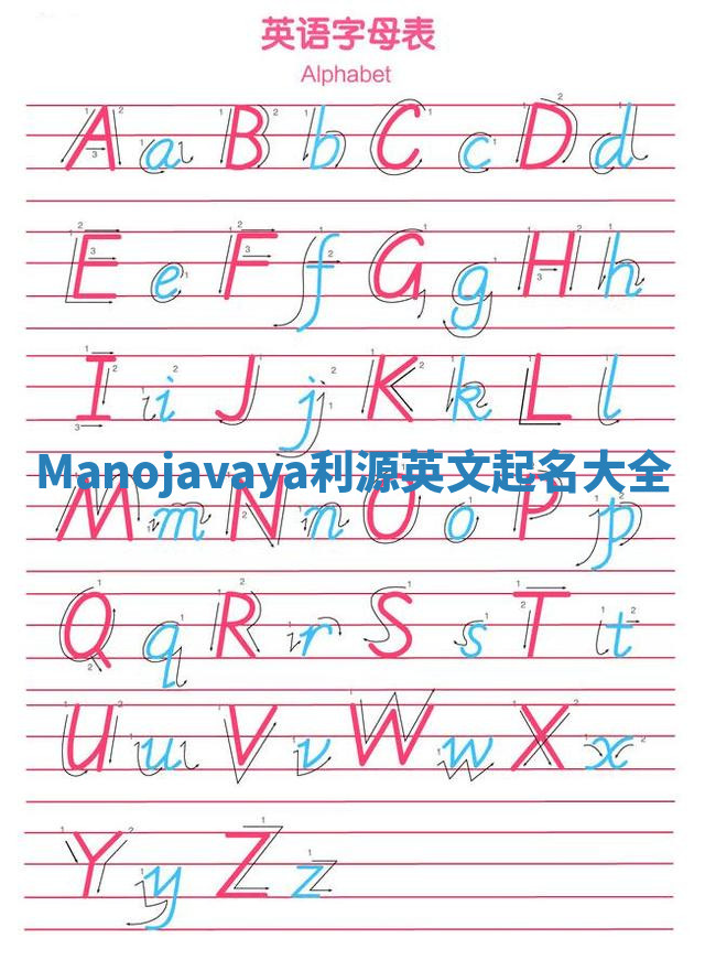 Manojavaya利源英文起名大全 Manojavaya利源英文起名大全