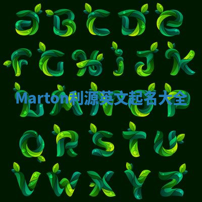 Marton利源英文起名大全