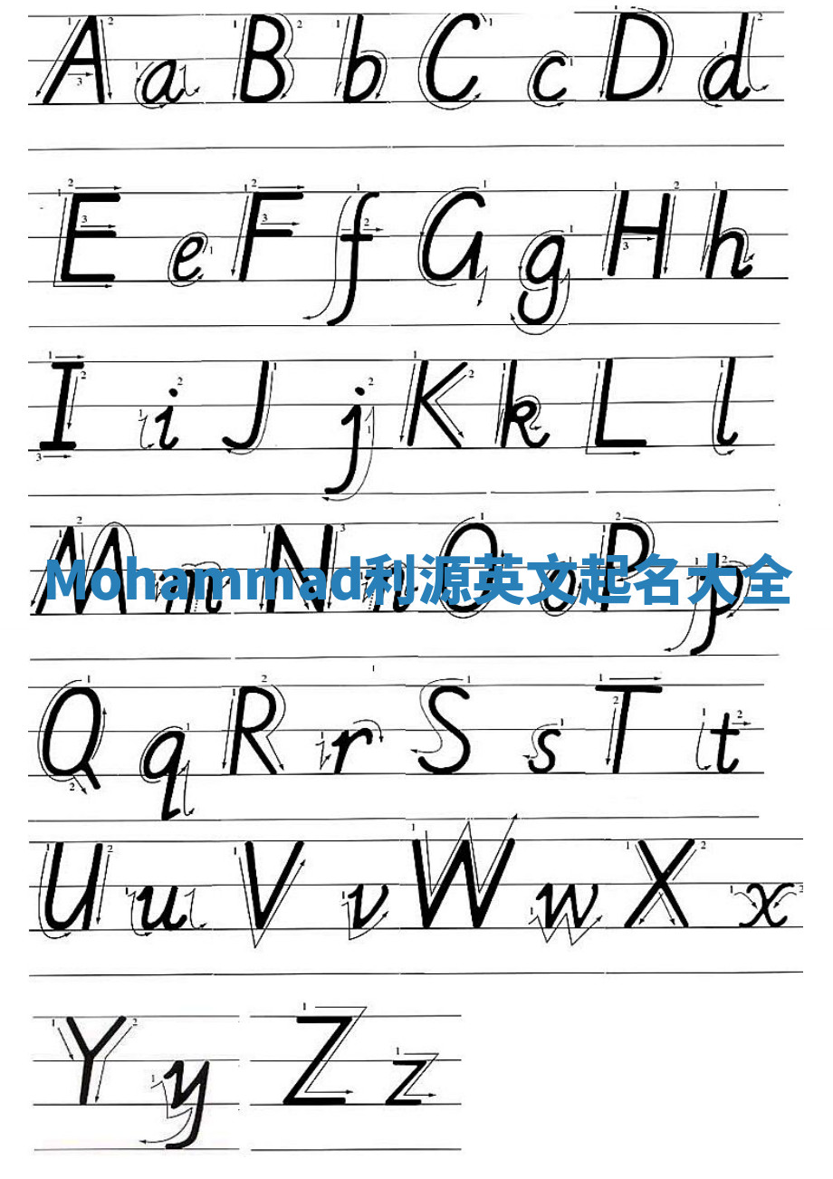 Mohammad利源英文起名大全 Mohammad利源英文起名大全