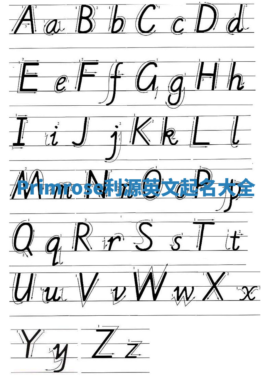 Primrose利源英文起名大全 Primrose利源英文起名大全