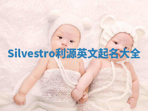 Silvestro利源英文起名大全