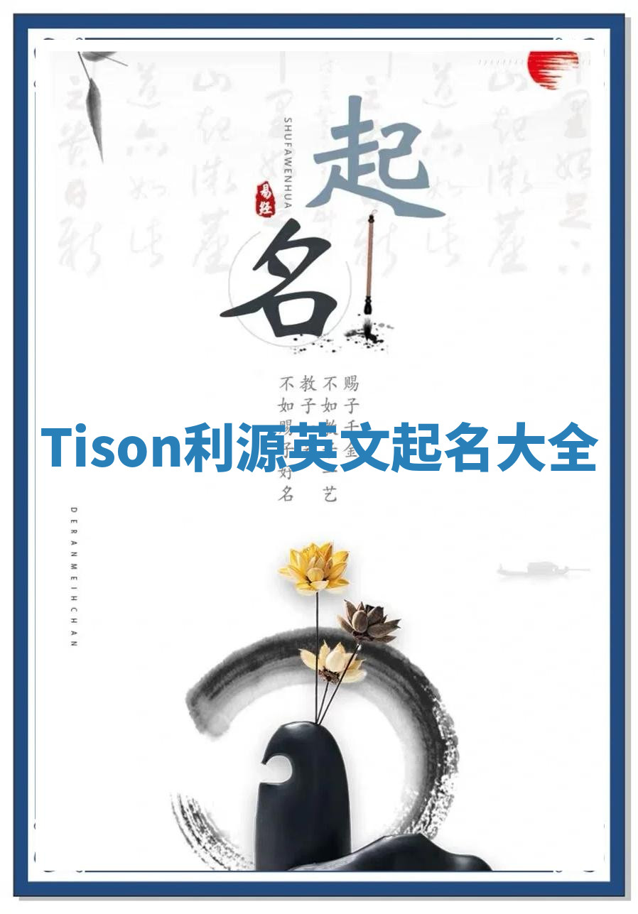 Tison利源英文起名大全