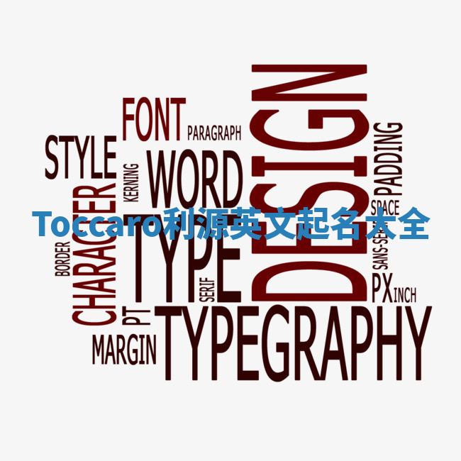 Toccaro利源英文起名大全