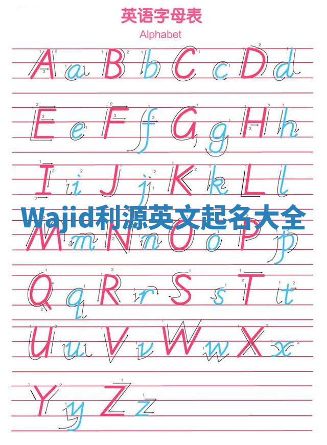 Wajid利源英文起名大全 Wajid利源英文起名大全